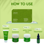 Jovees Salicylic & Azelaic Acid Anti-Acne & Pimple Facial Kit | Grocsy