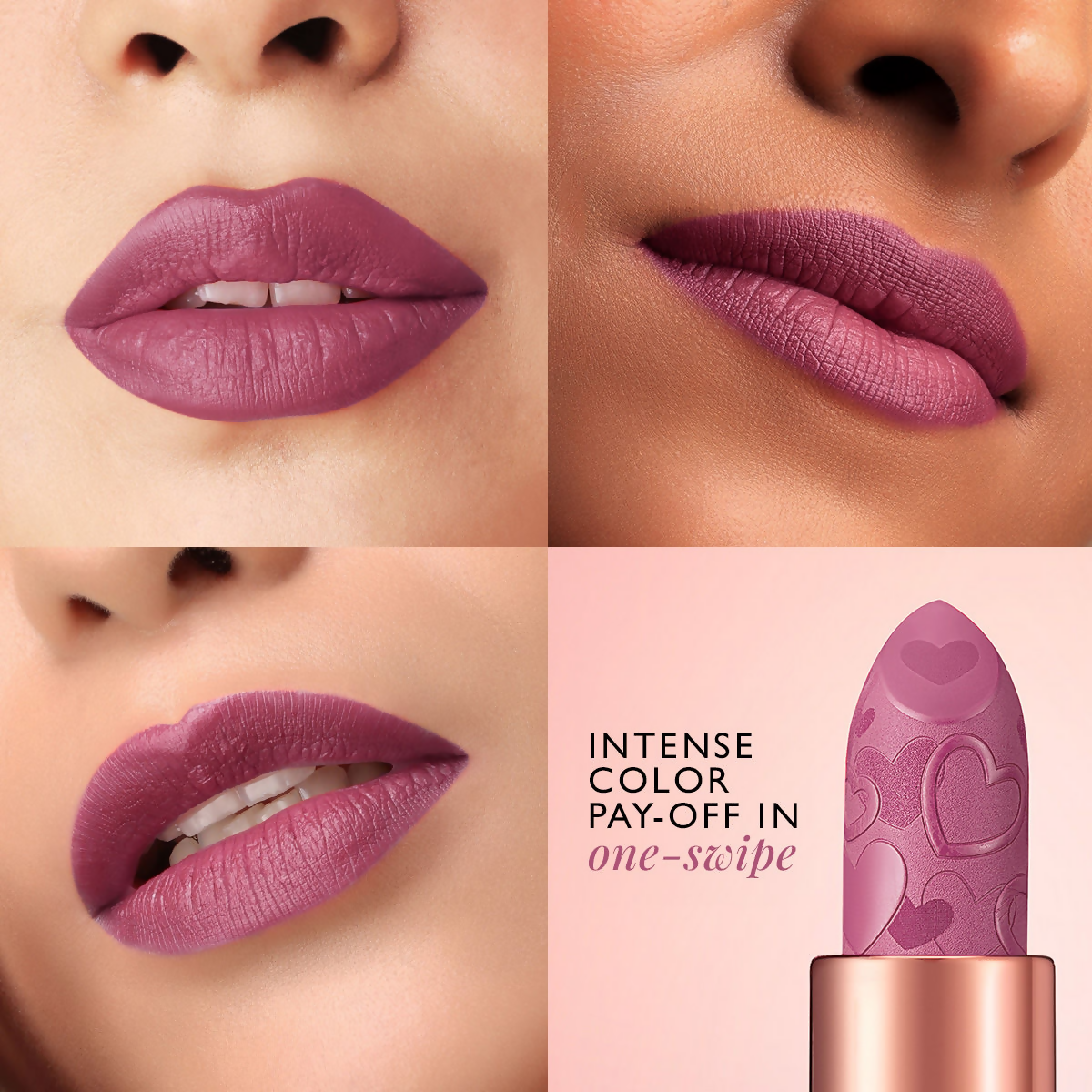 MyGlamm Pout By Karan Johar Intense Matte Plumping Lipstick - Paparazzi Pout | Grocsy