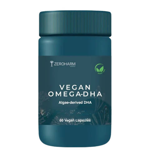 Zeroharm Vegan Omega 3 DHA Capsules | Grocsy