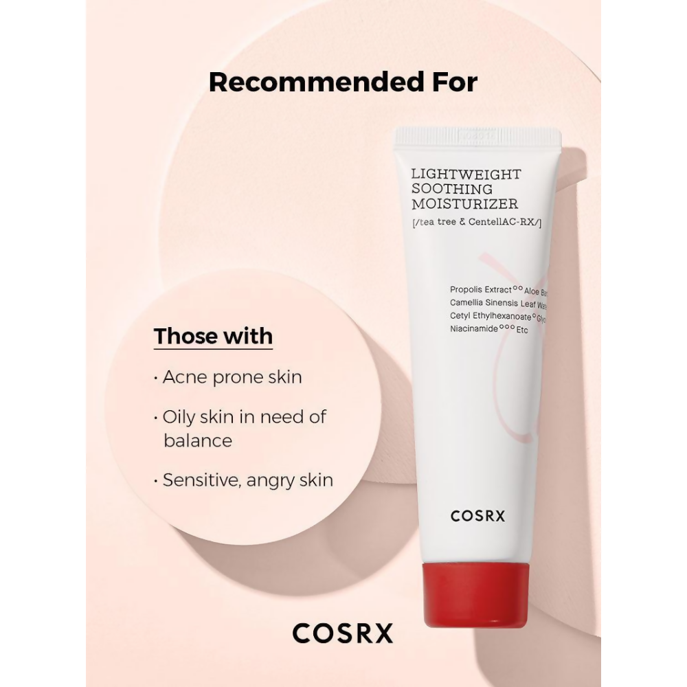 Cosrx AC Collection Lightweight Soothing Moisturizer | Grocsy
