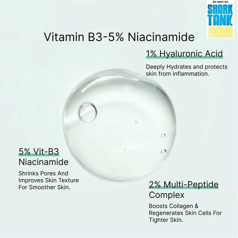 Cos-IQ Niacinamide Vitamin B3-5% Face Serum for Ultra Sensitive Skin | Grocsy