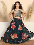 Joban Fashion Girl's Multi Color Lehenga Choli | Grocsy