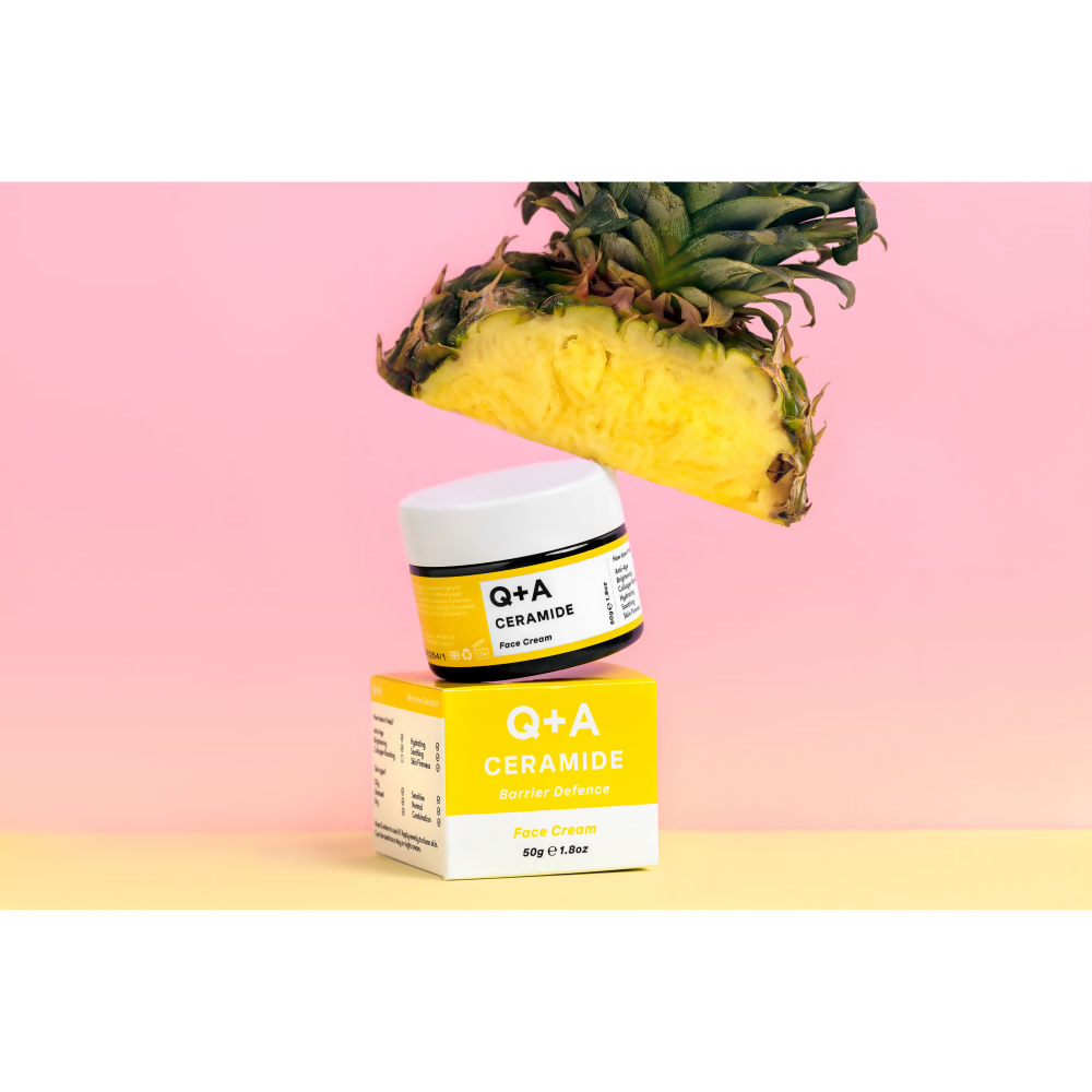 Q+A Ceramide Barrier Defence Face Cream | Grocsy