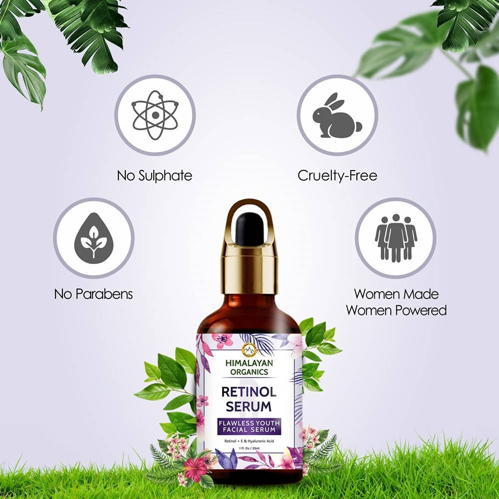 Himalayan Organics Retinol Serum Flawless Youth Facial Serum | Grocsy