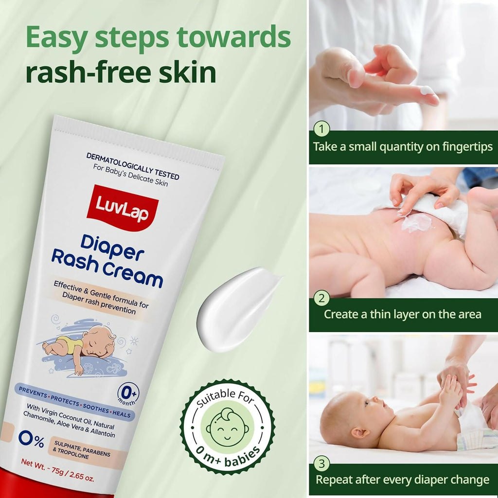 LuvLap Baby Diaper Rash Cream | Grocsy