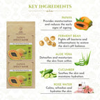 Khadi Essentials Papaya Serum Sheet Mask | Grocsy
