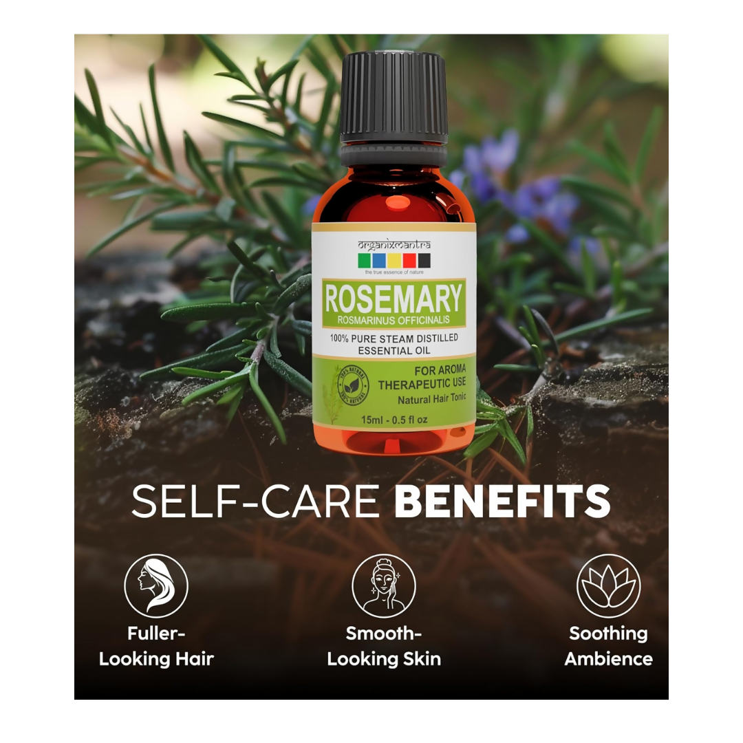 Organix Mantra Rosemary Oil for Hair - 100% Natural Rosemary Hair Oil | Grocsy