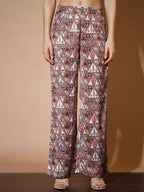 Myshka Women Multi Printed Co-Ords | Grocsy