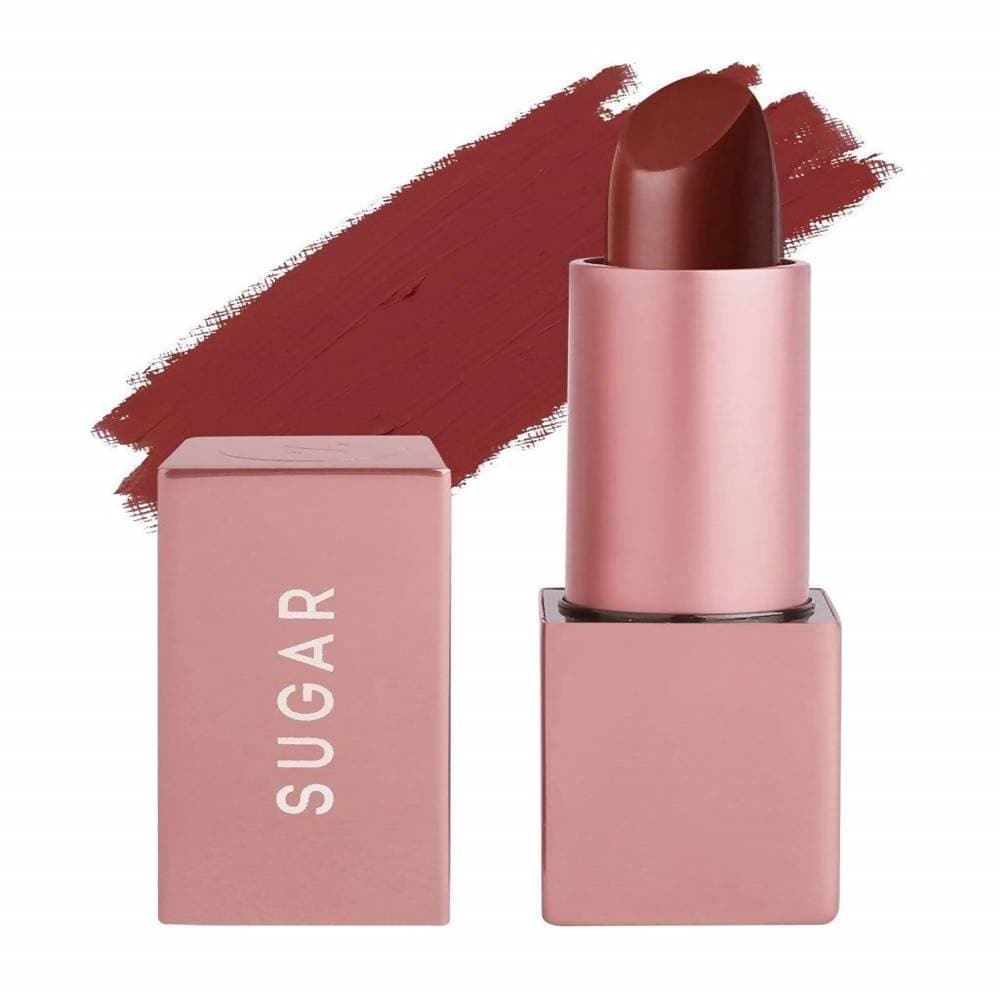 Sugar Mettle Matte Lipstick - Athena (Red Terracotta) | Grocsy