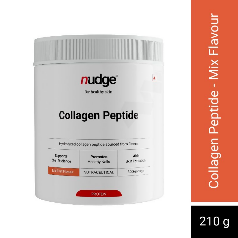 Nudge Collagen Peptide Mixed Fruit Flavour Protein Powder | Grocsy