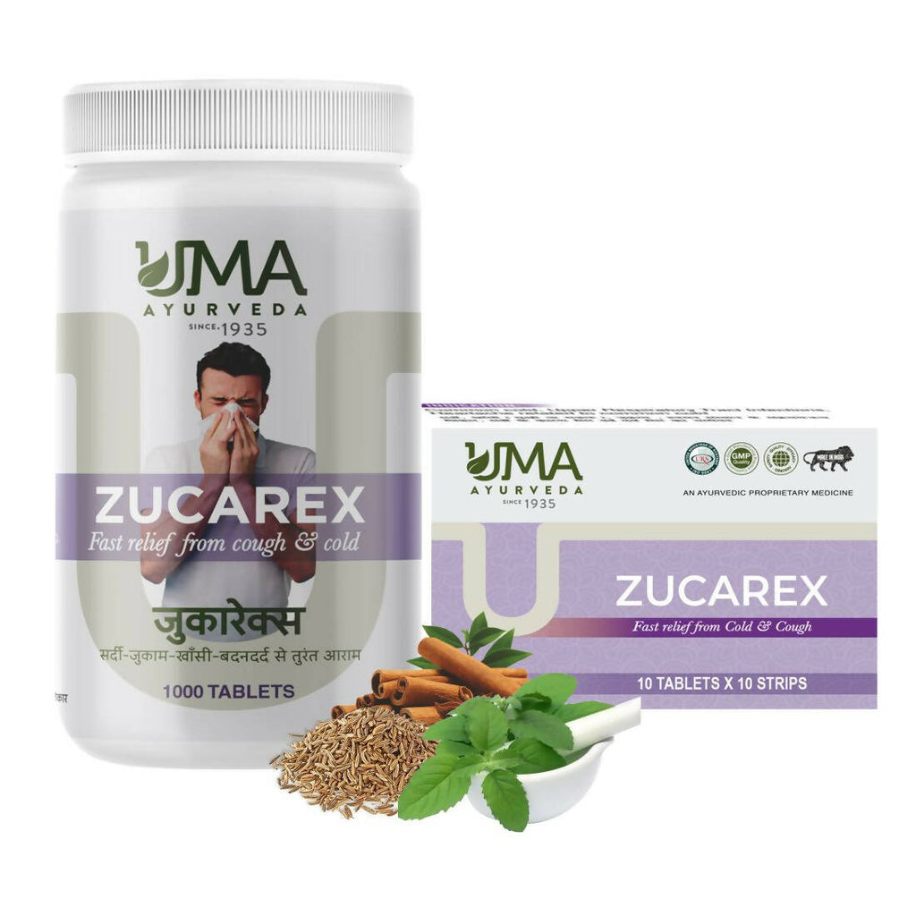 Uma Ayurveda Zucarex Tablets | Grocsy