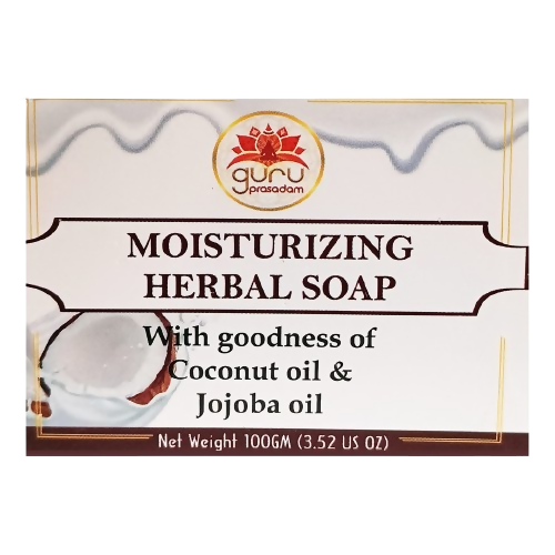 Guru Prasadam Moisturizing Herbal Soap | Grocsy