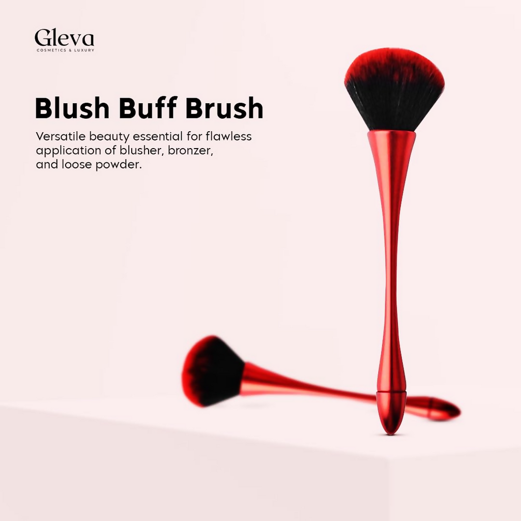Gleva Ultimate Blend Makeup Brush - Red | Grocsy