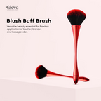 Gleva Ultimate Blend Makeup Brush - Red | Grocsy