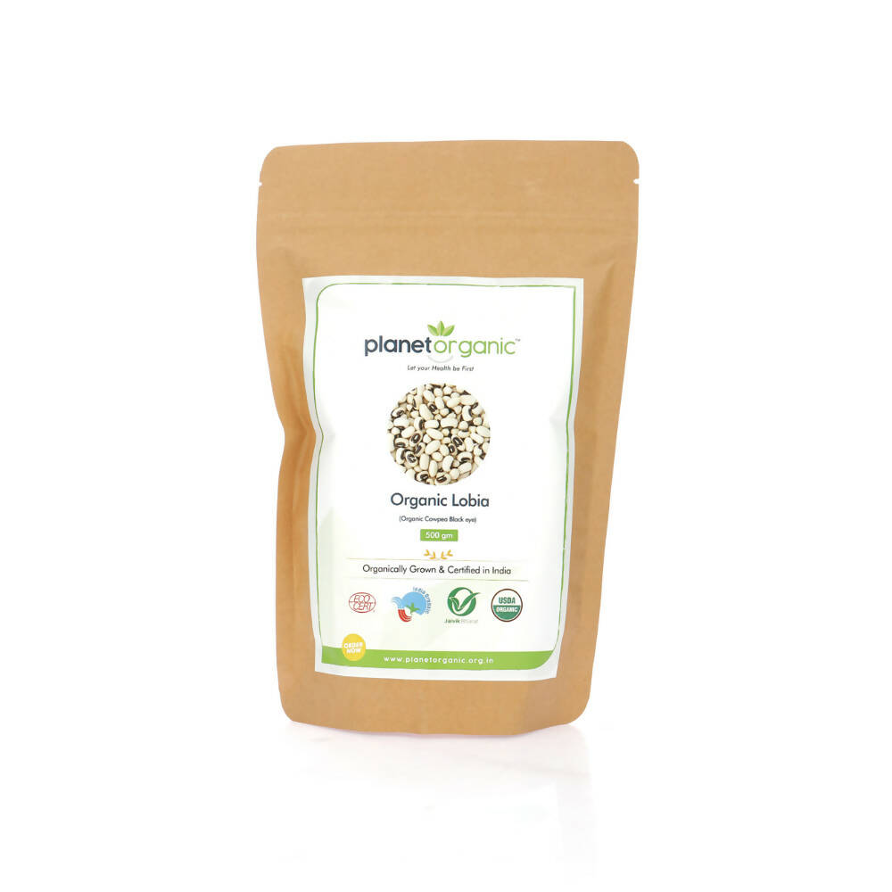 Planet Organic Lobia (Cowpea Black Eye) | Grocsy