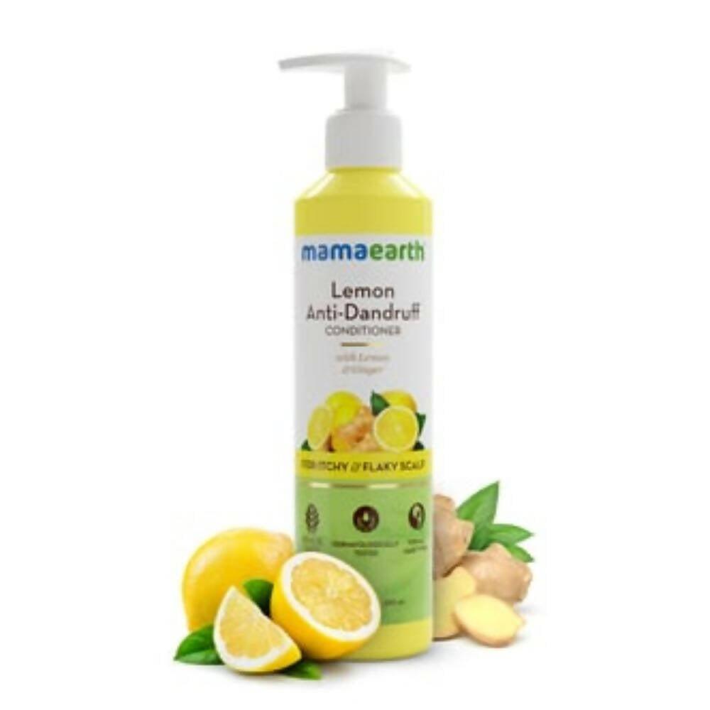 Mamaearth Lemon Anti-Dandruff Conditioner For Soft & Smooth Hair | Grocsy