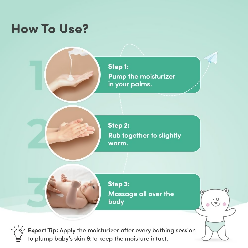 Mylo Baby Lotion Long Lasting 24 Hours Moisturization Soothes Dryness | Grocsy