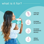 Nyumi Biotin Hair Gummies For Stronger Thicker And Shinier Hair - Amla Zinc, & Multivitamins | Grocsy