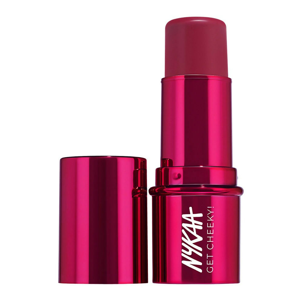 Nykaa Cosmetics Get Cheeky Blush Stick - Berry Cute | Grocsy