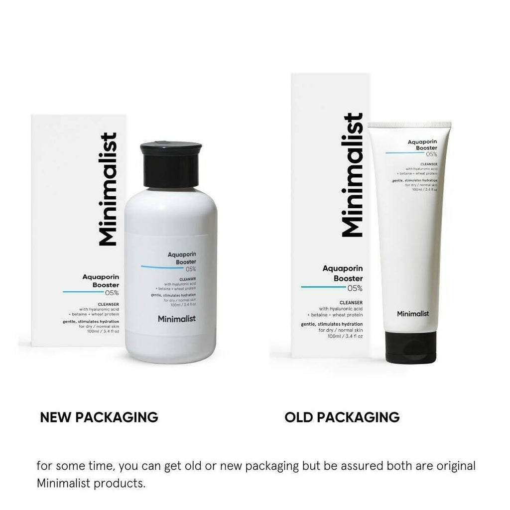Minimalist Aquaporin Booster 05% Cleanser | Grocsy