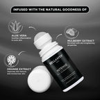 Bella Vita Intense Natural Underarm Roll On Deodorant for Men | Grocsy