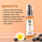 Organic Harvest Vitamin C Organic Face Cleanser | Grocsy
