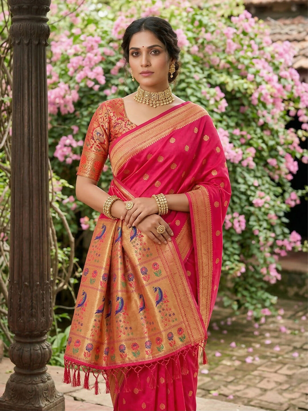 Shree Shyam Fashion Light Pink Soft Silk Saree | Grocsy
