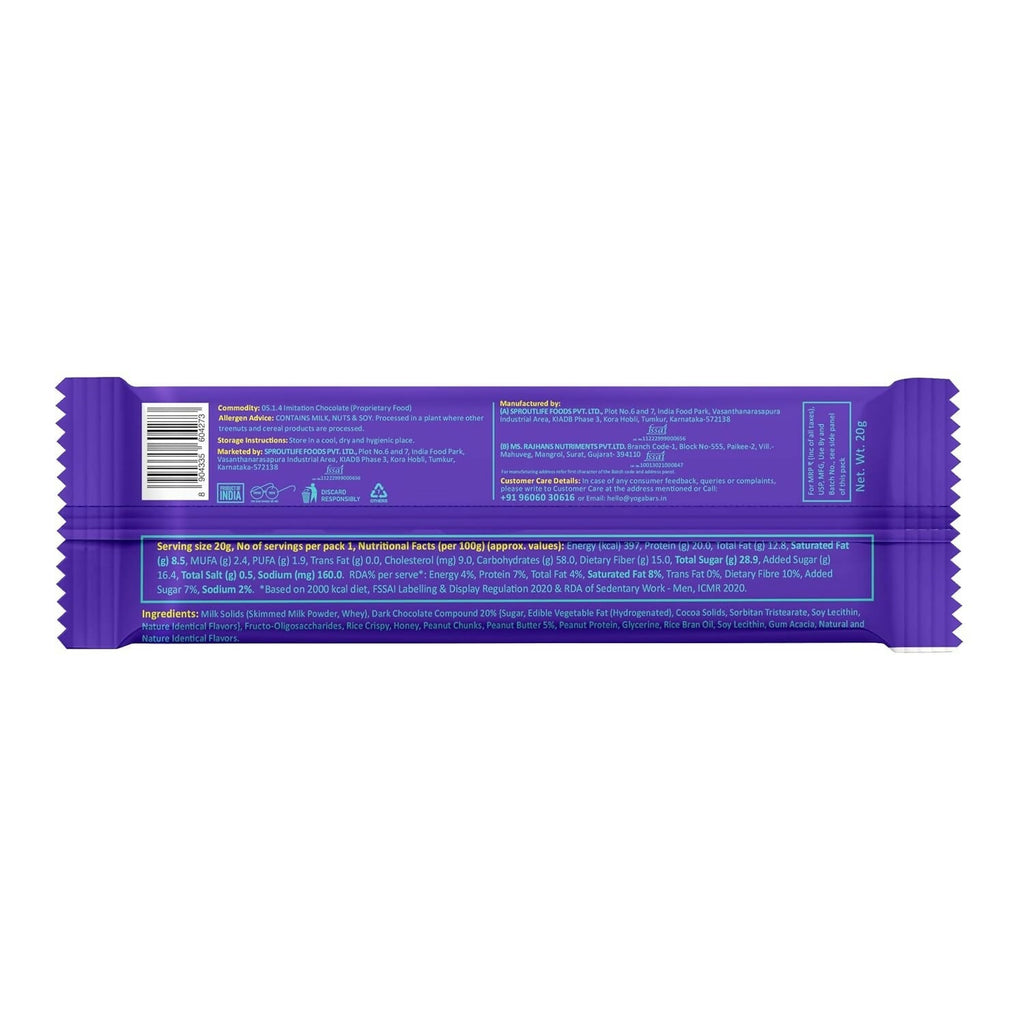 Yoga Bar Protein minis and Choco Peanut Bars Butter Combo | Grocsy