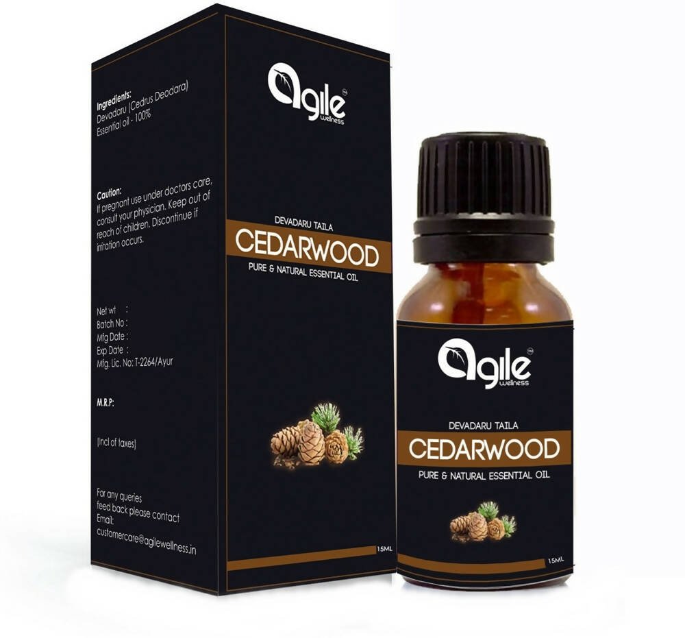Agile Wellness Cedarwood Essential Oil | Grocsy