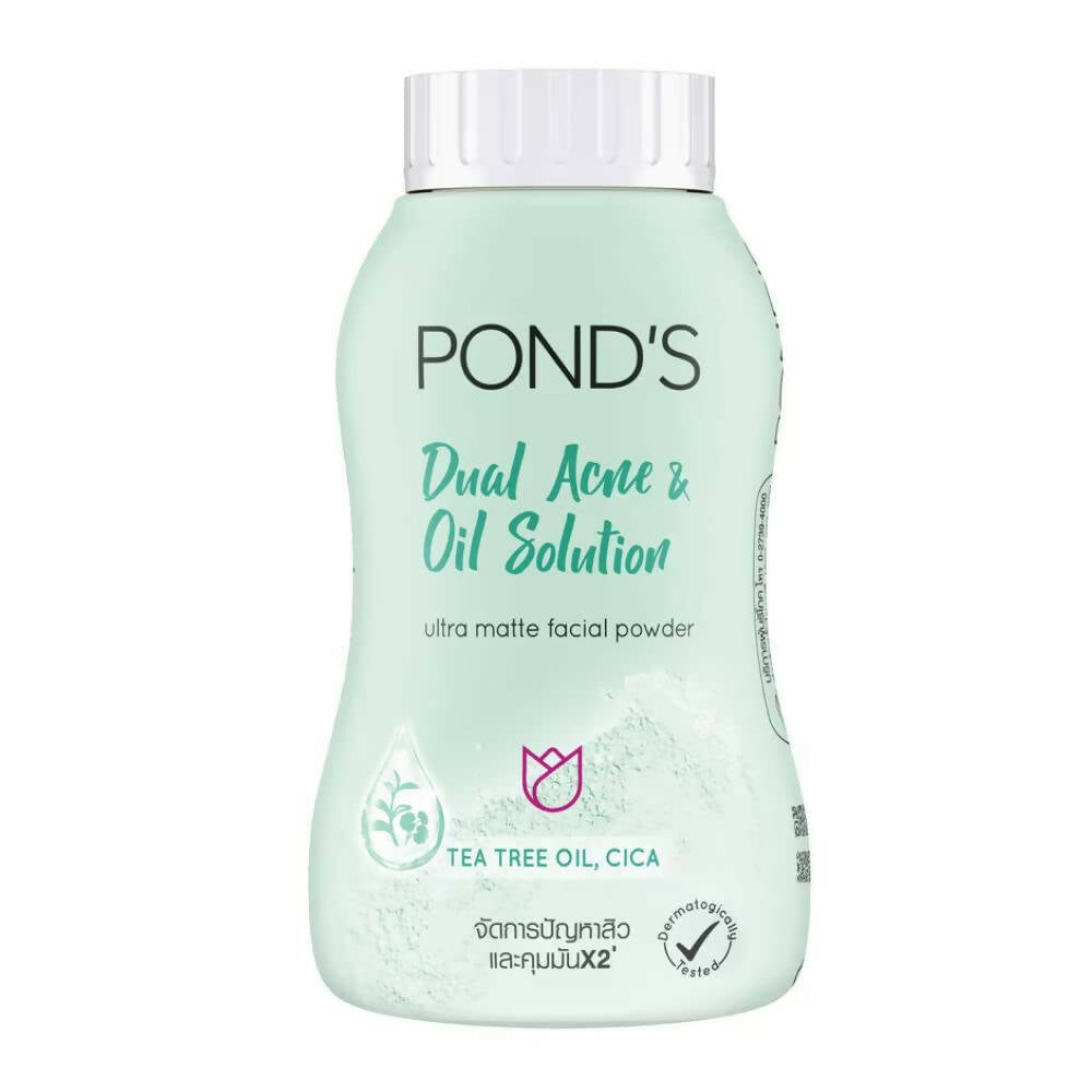 Ponds Dual Acne & Oil Solution Ultra Matte Facial Powder | Grocsy