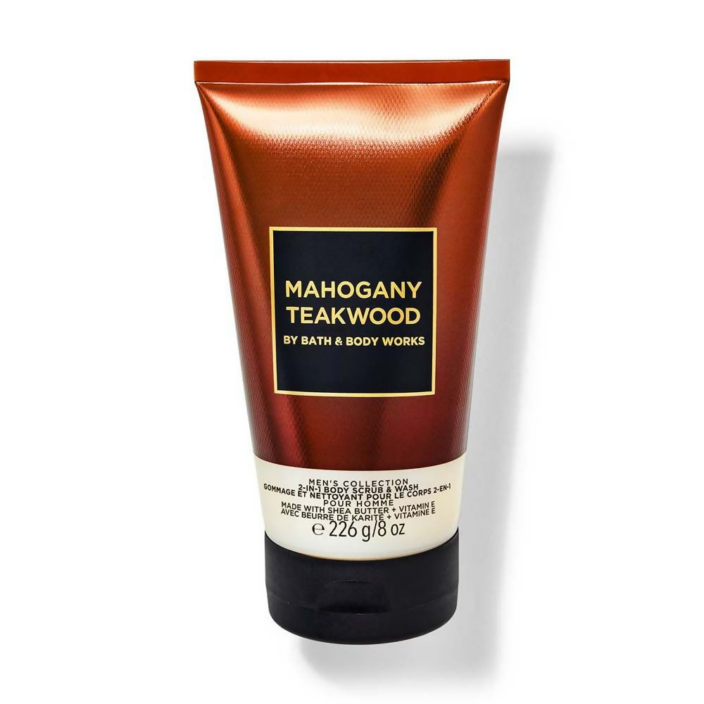 Bath & Body Works Mahogany Teakwood Body Scrub | Grocsy