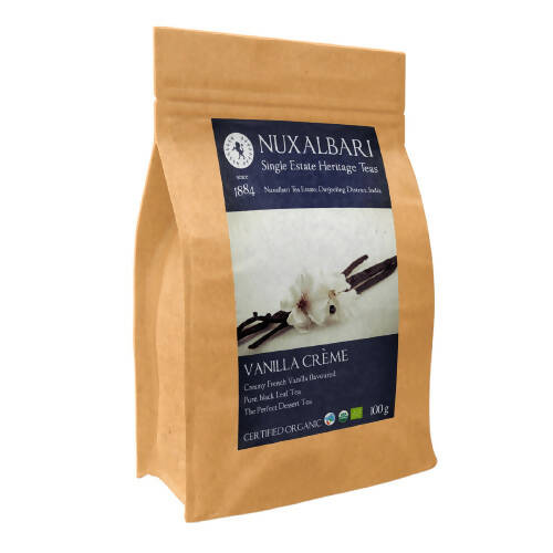 Nuxalbari Organic Vanilla Crème Tea | Grocsy