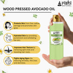 Rishi Natural Avocado Oil Wood Pressed 100% Pure Healthy skin And Hair | Grocsy
