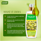 Vaadi Herbals Amla Shikakai Hair Fall and Damage Control Shampoo & Olive Conditioner | Grocsy