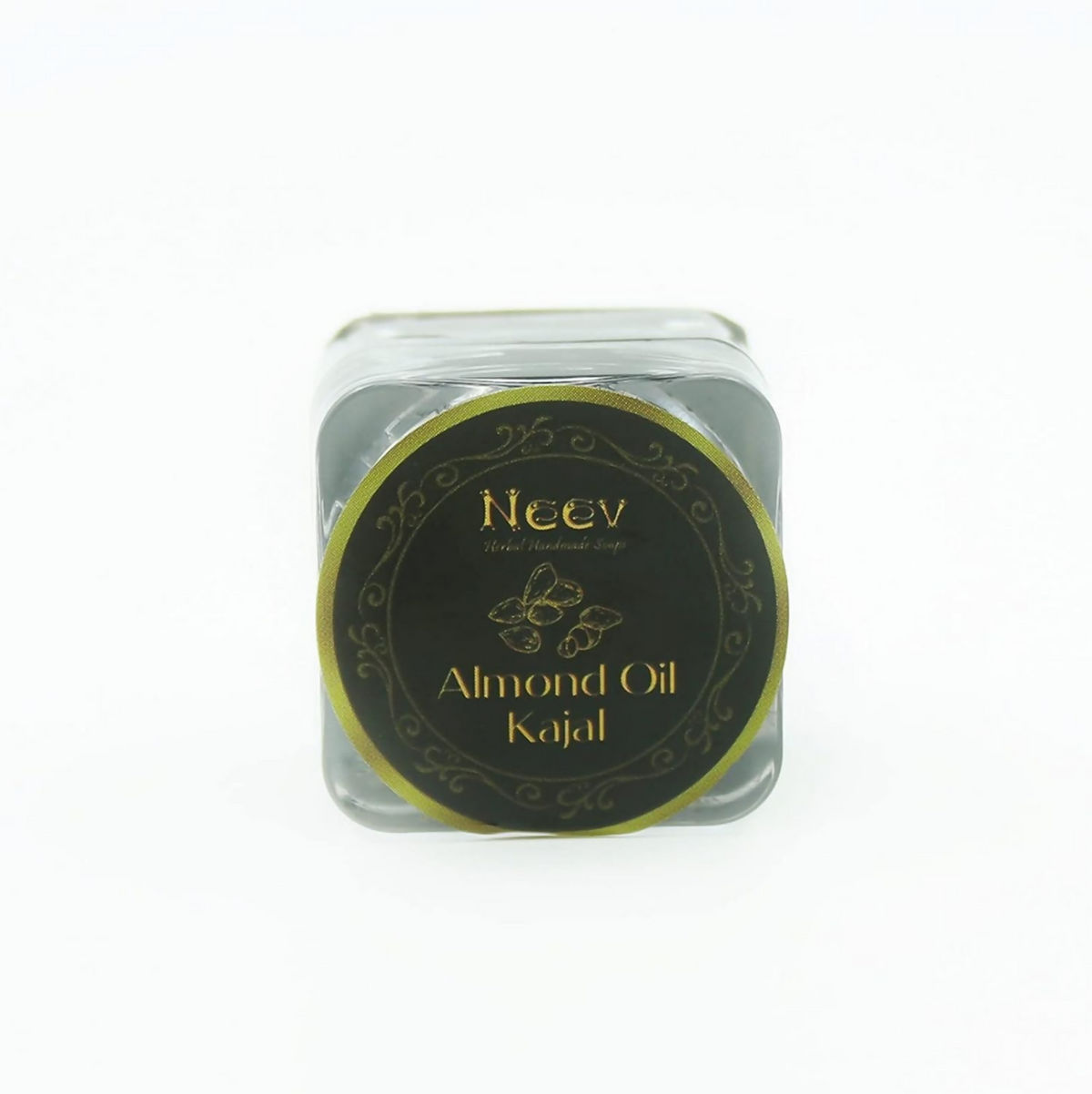 Neev Herbal Handmade Soaps Almond Oil Kajal For Dark Smoky Eyes | Grocsy