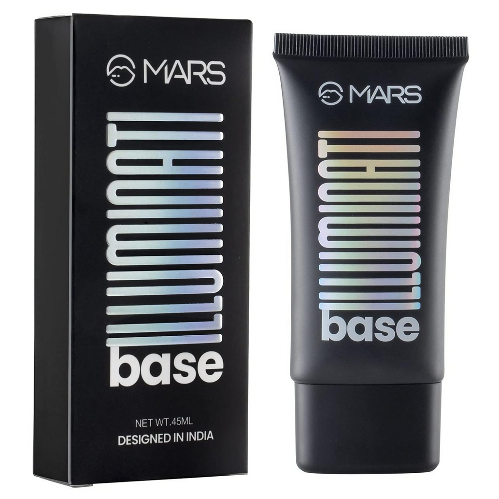 MARS Cosmetics Illuminati Base Dewy Primer With Highlighter - Gold | Grocsy