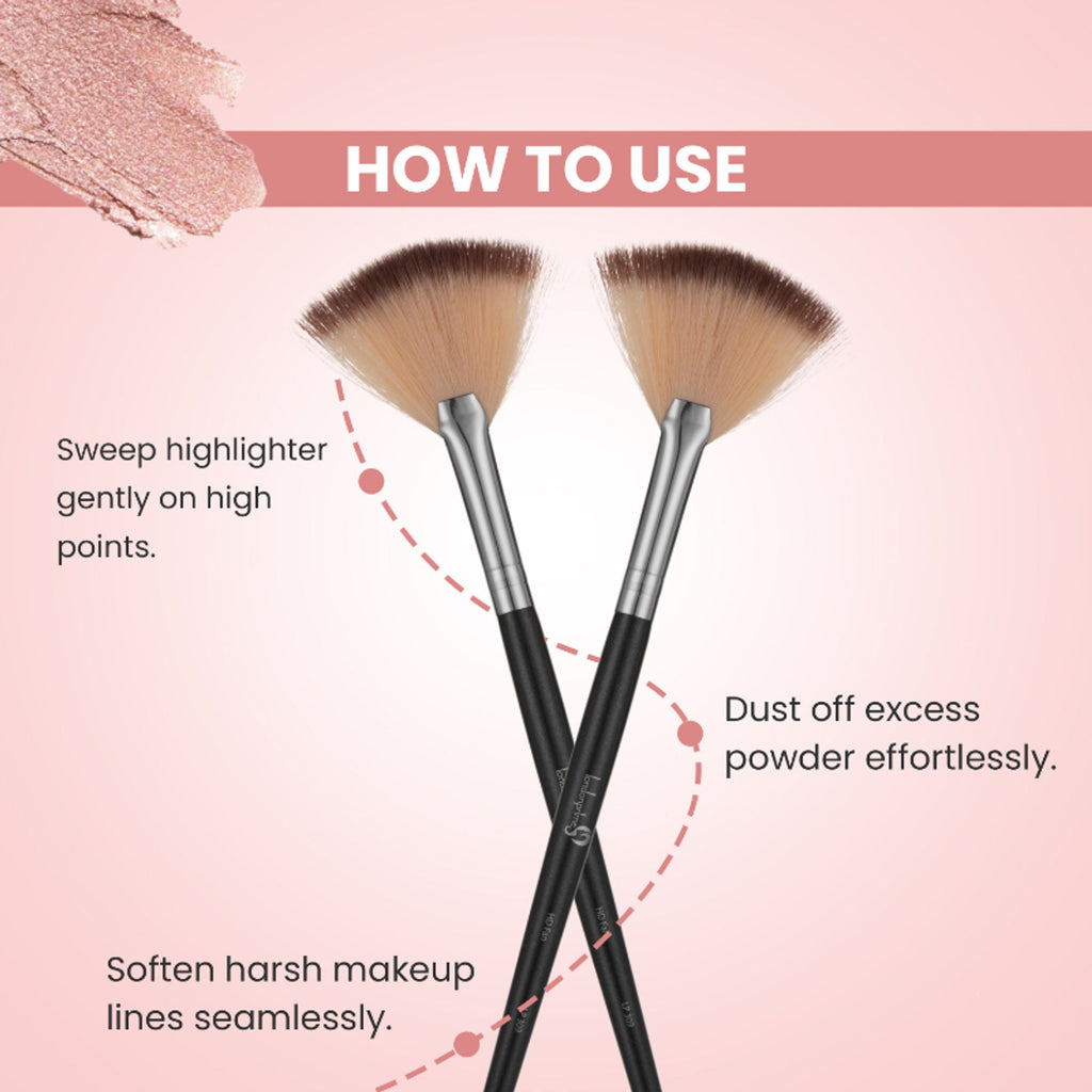 London Prime HD Fan Brush-LP309 ( Formerly London Pride Cosmetics ) | Grocsy
