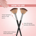 London Prime HD Fan Brush-LP309 ( Formerly London Pride Cosmetics ) | Grocsy