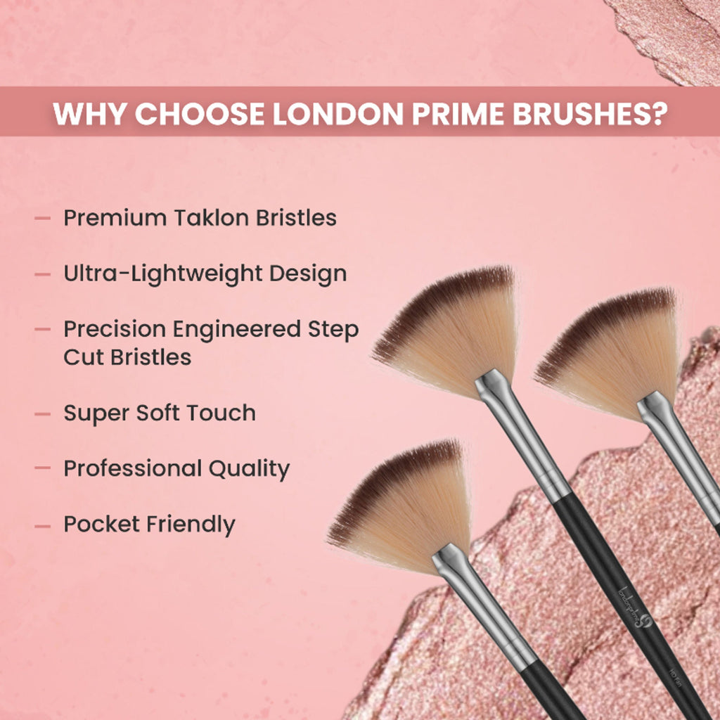 London Prime HD Fan Brush-LP309 ( Formerly London Pride Cosmetics ) | Grocsy