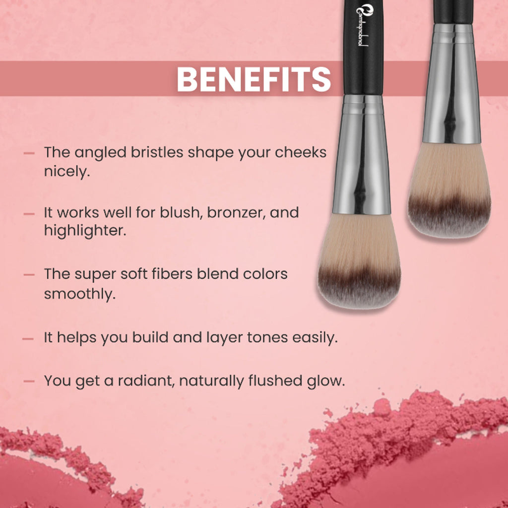 London Prime HD Blush Brush-LP304 ( Formerly London Pride Cosmetics ) | Grocsy