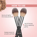 London Prime HD Powder Brush-LP305 ( Formerly London Pride Cosmetics ) | Grocsy