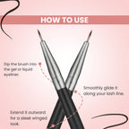 London Prime HD Eyeliner Brush-LP312 ( Formerly London Pride Cosmetics ) | Grocsy