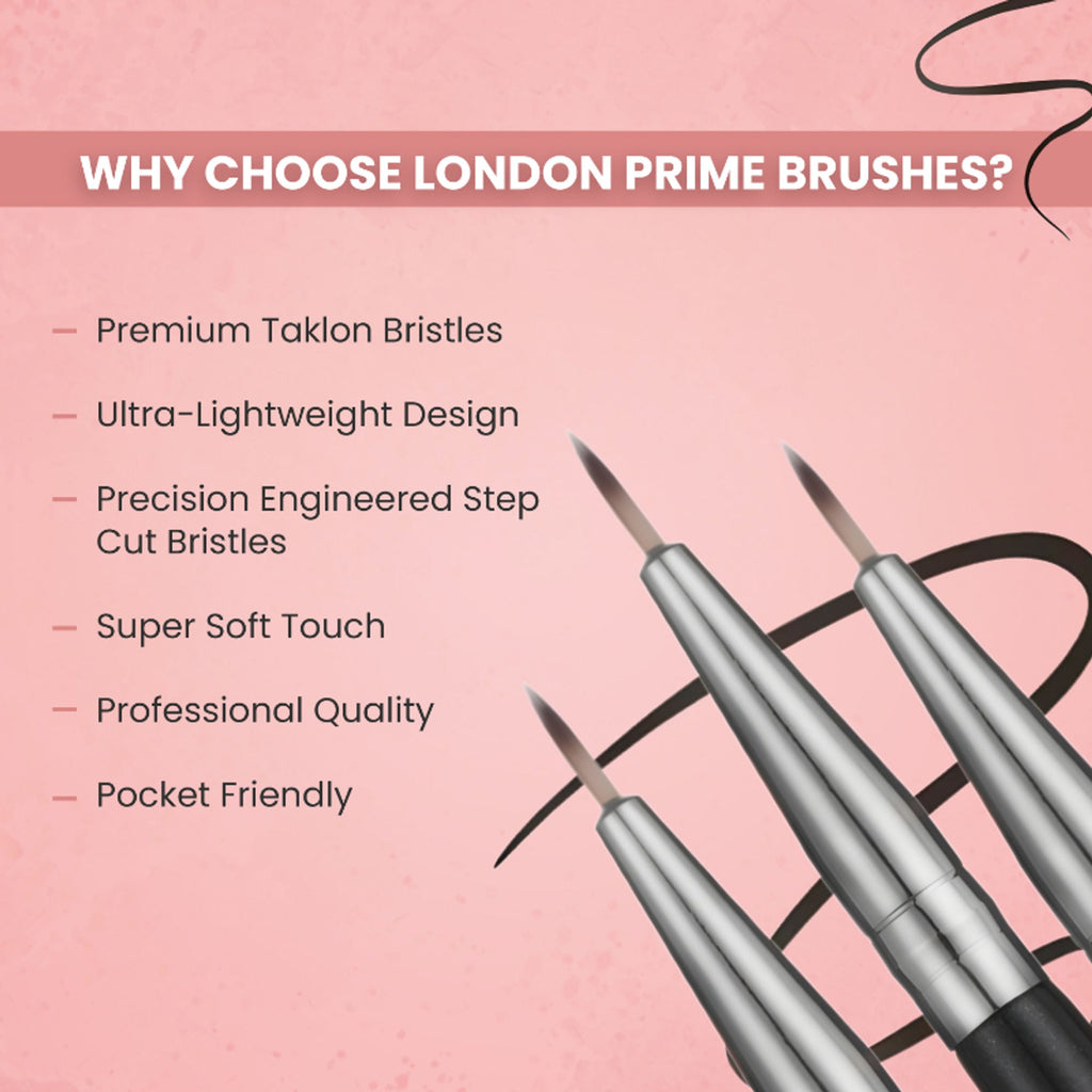 London Prime HD Eyeliner Brush-LP312 ( Formerly London Pride Cosmetics ) | Grocsy