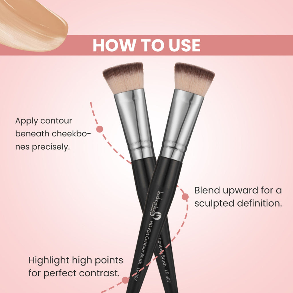 London Prime HD Flat Contour Brush-LP307 ( Formerly London Pride Cosmetics ) | Grocsy