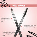 London Prime HD Brow And Angular Brush-LP313 ( Formerly London Pride Cosmetics ) | Grocsy