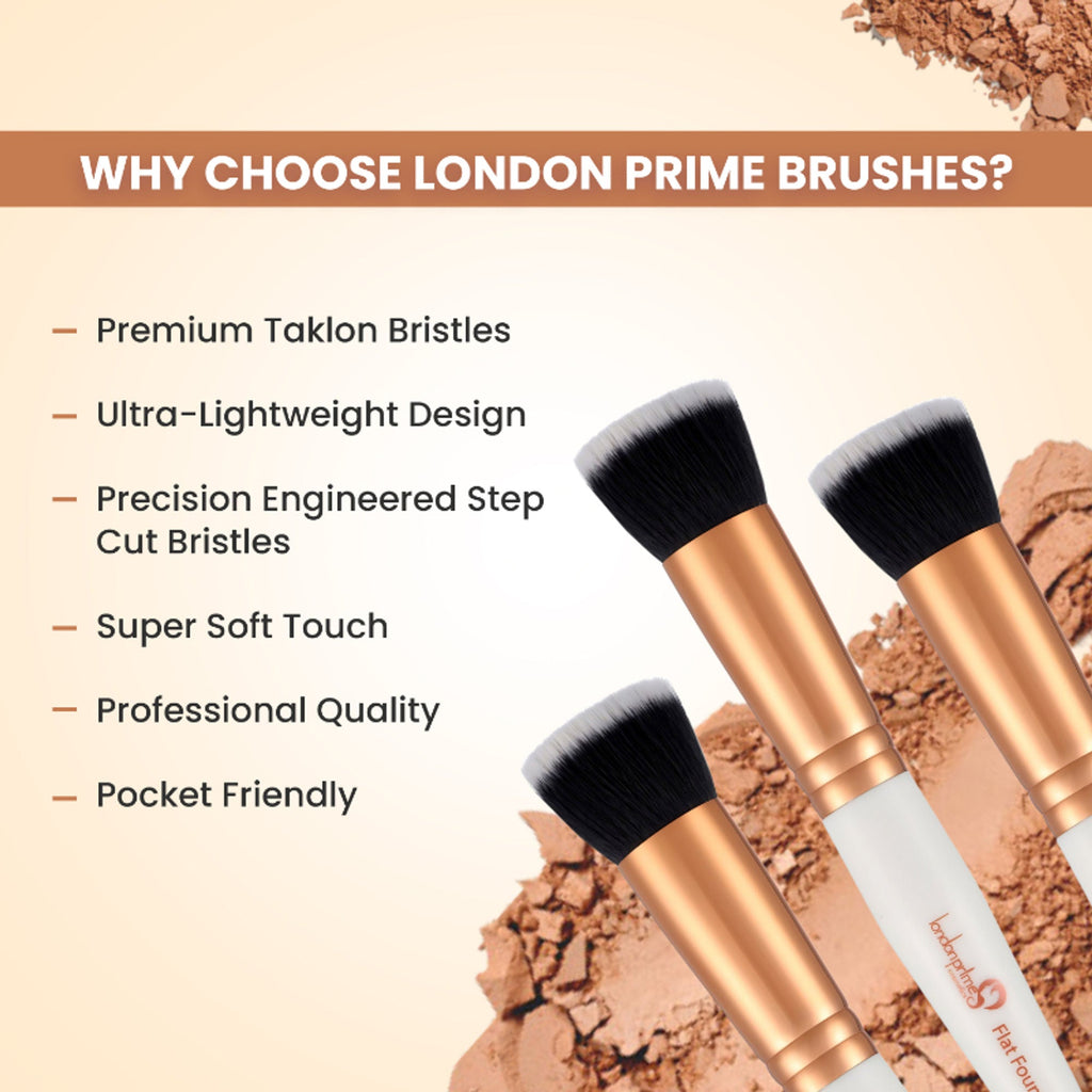 London Prime Cosmetics GS Flat Foundation Brush | Grocsy