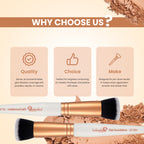 London Prime Cosmetics GS Flat Foundation Brush | Grocsy