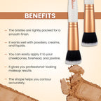 London Prime Cosmetics GS Flat Foundation Brush | Grocsy
