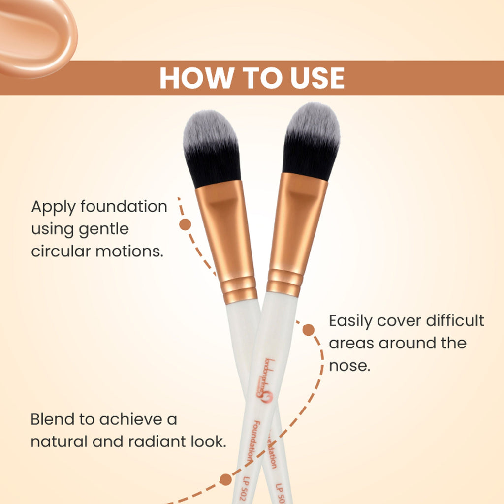 London Prime Cosmetics GS Foundation Brush | Grocsy
