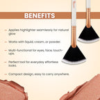 London Prime Cosmetics GS Highlighter Brush | Grocsy